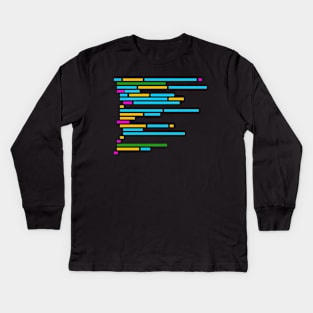 Software Engineer Programming Computer Developer Coder Kids Long Sleeve T-Shirt